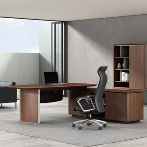 High Quality Simple Convenient Wooden Office Furniture Business Fashion Desk Director Manager Boss Executive Table