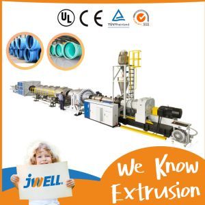 Jwell UPVC Pert Drip Irrigation Plastic PVC/PPR/HDPE/UPVC/CPVC Water Drainage Pipe Extruder Agricultural Drip Irrigation Hose Tube Electric Conduit Pipe Machine