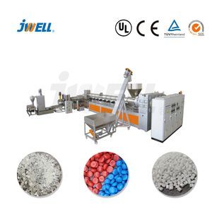 Jwell Waster Plastic Recycling PP PE LDPE HDPE BOPP ABS PC Single Screw Baby Extruder Pelletizing Machine