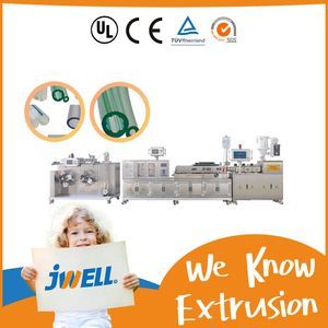 Jwell PP/PE/HDPE/Pert/Peek/PSU Medical Pipe Extrusion Line/Plastic Tube Extruder PVC/TPU/EVA Hose Making Machine/Plastic-Machine