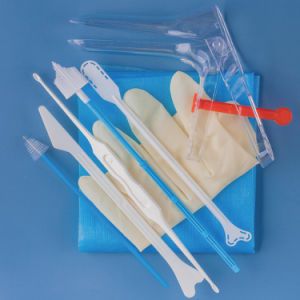 Medical Gynecological Examination Kits Femal Cervial Test Kit with CE ISO13485