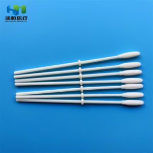 Medical PA66 Nylon Flocked Tip Cervix Swab Gynecological Vaginal Sampling Swab Eo Sterile with FDA CE ISO13485