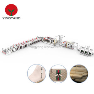 Needle Punching Synthetic Leather Substrate Production Line for Artifical Leather and Shoe Leather