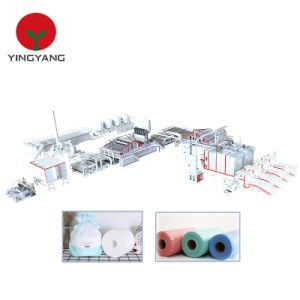 Yingyang Spunlaced Nonwoven Production Line Wet Wipes/ Wet Tissue/Filtration Nonwoven Machine for Spun Lace Nonwoven Fabric Production