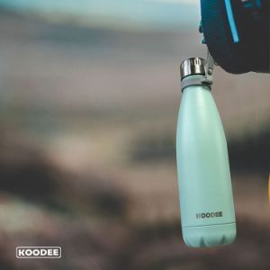 Double Wall Stainless Steel Cola Shape Water Bottle Sport Style Cup