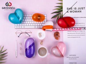 Greenwill Transformer Love Heart Egg High-Heel Shoe Cactus Design Pencil Sharpener (Gw053)