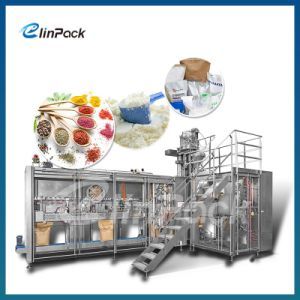 elinpack Automatic Heavy Bag Bottom-up Packing Machine for 25kg Powder Packing Packaging Machine with CE Standards
