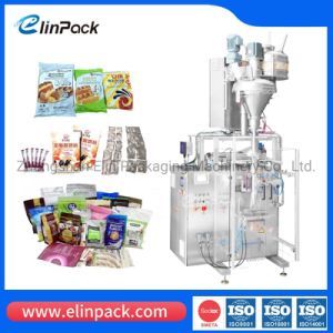 Automatic Sachet Pouch Vertical Sealing Filling Food Packaging Packing Machine with Milk Powder/Seasoning/Food Additives/Feed/Raw Materials