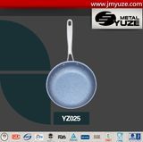 Marble Non-Stick Frying Pan, Stainless Steel Cookware, Kitchen Utensils, Home Appliance