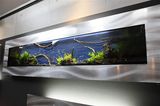Stainless Steel Wall Mounted Aquariums Aquarium Tank Fish Tank