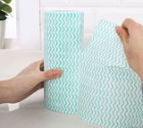 Factory Disposable 50% Polyester and 50% Wood Pulp Nonwoven Cleaning Wipers