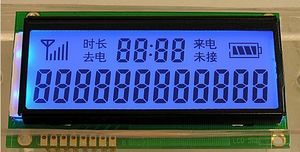 LCD Module for Telecommunications Products
