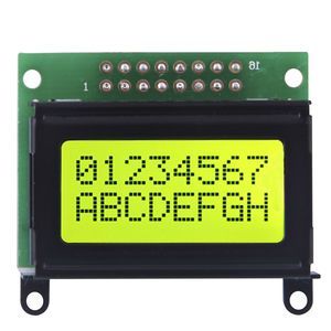 8X2 Character LCD Module (Size: 40*35.65*12.50mm)