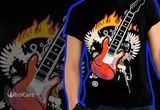LED Guitar Flashing T-Shirt