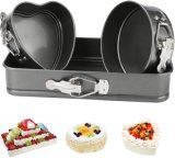 Springform Pan Set Nonstick Cake Mold Detachable Cake Pans