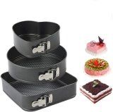 Springform Pan Set 3 Pieces/Set Non-Stick Baking Chesecake Pans Set