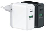 18W Pd + QC 3.0 2 USB Charger Mobile Charger