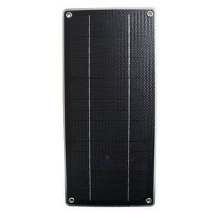 Customized Semi-Flexible Black Monocrystalline Solar Panel