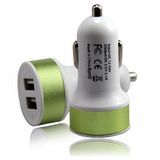Mini Dual USB Car Charger USB Power Adapter USB Socket Output 5V/2.1A