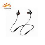 Isansun Neckband Mini Sport Headset Neck Band Wireless Earphone for Mobile Phone