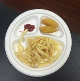 Platos Desechables Biodegradables 100% Take Away Paper Plate Disposable Plate