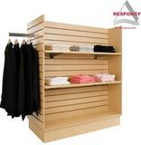 High Quality Customized Wooden Display Rack for Clothes