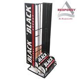 Customized Wholesale Markets Commodity Metal Display Racks Bread Metal Stand Beverage Display Shelf
