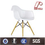 Plastic Chair with Wood Legs H-0922