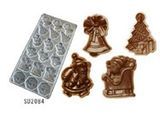 Christmas 18PCS Various Shape Sweetie &Fondant Mould Chocolate Decoration Mold Christmas