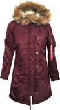 Faux Fur Padded Hooded Coat