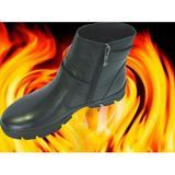 Blite Hot Electric Battery USB Heated Lether Shoes for Men′s