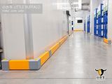 Road Safety Parking Barrier Road Plastic Ground Imported Polymer Plastics Barriers Yellow Safety Bollard