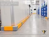 Road Safety Parking Barrier Road Plastic Ground Imported Polymer Plastics Barriers Yellow Safety Bollard