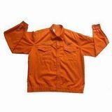 Anti-Static Work Wear, Made of 100% Twill Cotton, 20 X 16/128 X 60 Construction