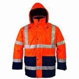 Safety Clothing, Workwear, Winter Park, 300d Oxford PU Coating Fabric, Concealed Hood
