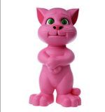 Fq#Q10--Portable Cartoon Character Touch Talking Cat Speaker