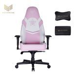 Victorage V1 Series Multi-Angle Presentation PU Leather Computer Pink Ergonomic Home Office Racing Gaming Chairs for Girls