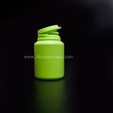 60g Green Chewing Gum Bottle with Tear off Cap