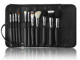 Hot Sale Black Cosmetic Brush Set with Factory Price Brushes