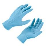 1000 Disposable Powder Free Vinyl Gloves/PVC Gloves Blue (LATEX FREE)