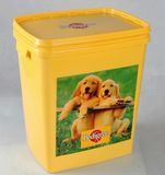 Plastic Dog Food Container