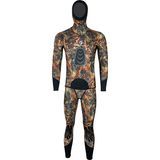 Factory Supply Smooth Thin Diving Suit Camo Fullbody Hooded 3mm Neoprene Spearfishing Wetsuit