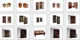 Vinbro Hot Creative Oak Wooden Electronic Wine Cellar Cabinet Furniture Electric Cigarhumidor Combo Dual Zone Compressor Cooler