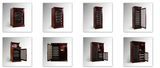 Vinbro Residential Wooden Climate Controlled Electronic Wine Cellar Cabinet Bar Dispenser Furniture Cooler Wine Rack Oak Compressor Refrigerator (2010)