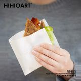 Double Opening Custom Fast Food Packaging Paper Bag