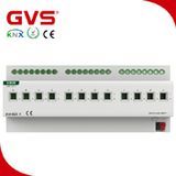 2017 Manufacturer Price Knx/Eib Standard Gvs K-Bus Home Automation Solution 4 Fold 8 Fold 12 Fold 16A Switch Actuator with Current Feedback