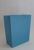 Colorful Kraft Paper Bag-Aqua