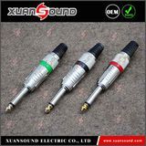 Xuansound 6.35mm 1/4" Mono/Ts Phone Jack Plug Xs078-G1