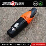 XLR Connector in Microphone Cable (XK313-orange)