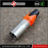XLR Connector in Microphone Cable (XK312-orange)